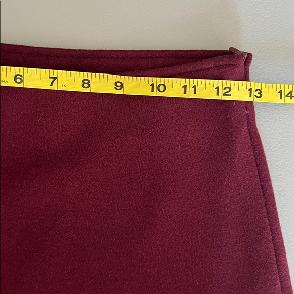 NWT OGL CashSoft Wool-like Flared Maxi Skirt - Plum Berry Size XS - Picture 8 of 12